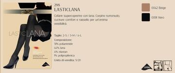 ART. LASTICLANA- collant lana supercoprente lasticlana 298 - Fratelli Parenti